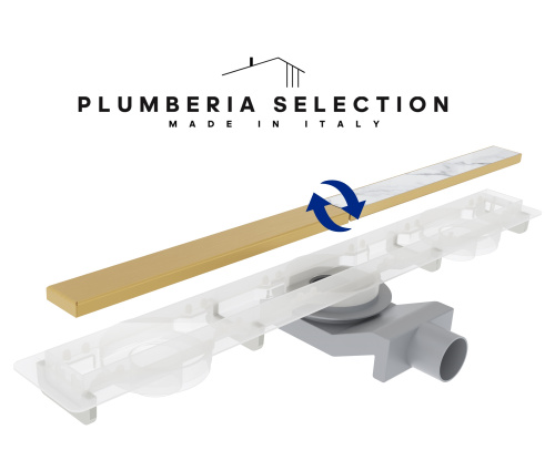 Душевой лоток Plumberia Selection PSM MODULAR PSM70OB напольный - фото 2