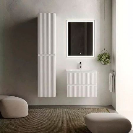 Тумба под раковину Sancos SNOB R SNR60W 60х40 подвесная цвет белый
