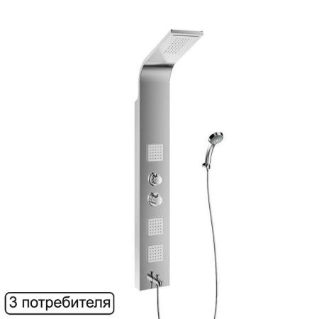 Душевая панель Excellent More Termo ARAC.ML9304T квадратная настенная