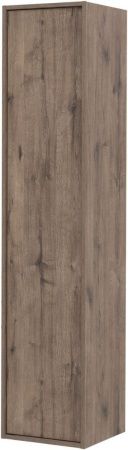 Шкаф-пенал Aquanet Lino Flat 00295038 40х160 подвесной цвет коричневый