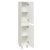 Шкаф-пенал RUNO ЛАДА 00-00001166 30х29х170 напольный цвет белый