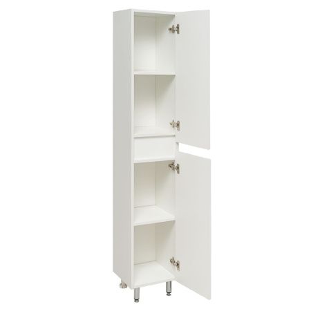 Шкаф-пенал RUNO ЛАДА 00-00001166 30х29х170 напольный цвет белый