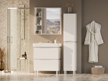 Шкаф-пенал Misty Венера П-Внр05035-01П 40х180 напольный