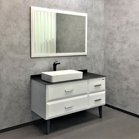 Тумба с раковиной Comforty Империя 00-00013788CF 120х50 напольная цвет белый