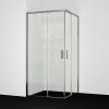 Душевой уголок WasserKRAFT Tauber 64S 64S03 90х90 стекло прозрачное профиль никель без поддона