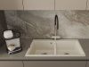 Кухонная мойка Rivelato AXEL X-90-2D beige scuro 85х50 цвет бежевый