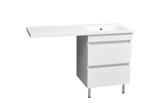 Тумба под раковину Stella Polar Мадлен SP-00000475 69х48х85 цвет белый - фото 5