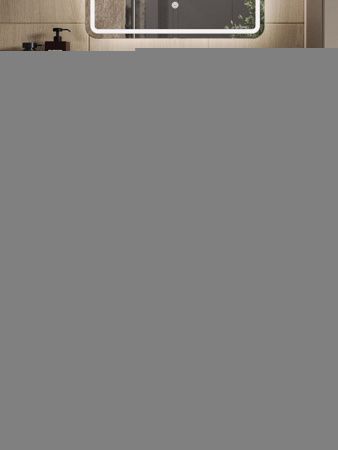 Тумба с раковиной Orange Line Li-60TuLMDF+B05-480W 60х50 подвесная цвет бежевый