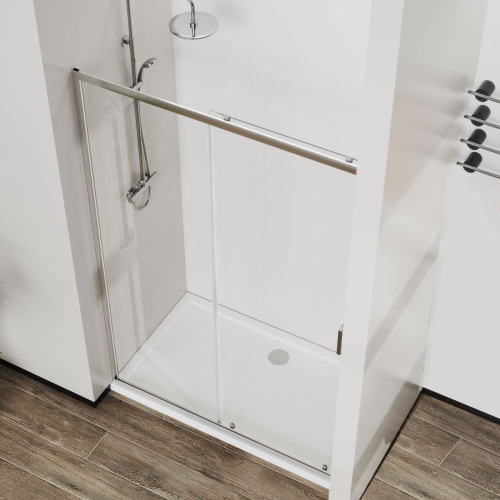 Душевая дверь Vincea City VDS-5CT120CL 120х195 стекло прозрачное профиль хром глянцевый - фото 4