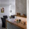 Светильник подвесной Delight Collection Bubble (Буббле) KG0579P-1 brass/smoky