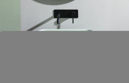 Раковина керамическая Allen Brau Fantasy 4.11021.MT 50х40 накладная цвет зеленый без отверстий под смеситель