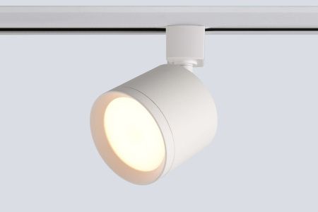 Трековый однофазный светильник Crystal Lux Basic (Басиц) CLT 0.31 020 WH