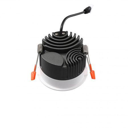 Светильник встраиваемый iLedex Mars (Марс) DIM 112-12W-D80-3000K-24DG-WH