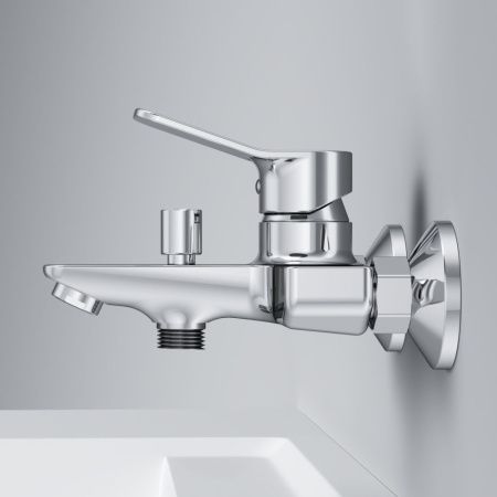 Смеситель для ванны и душа Am.Pm X-Joy F85A10000 настенный хром