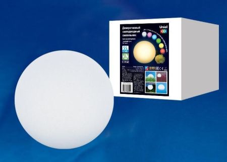 Уличный светодиодный светильник (UL-00003301) Uniel ULV-R ULG-R001 020/RGB IP65 Ball