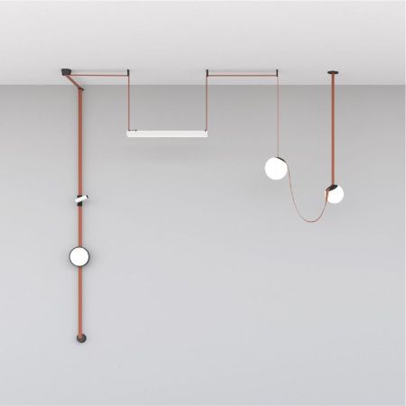 Трековый однофазный светильник Denkirs Belty linear (Белты линеар) DK5577-WH