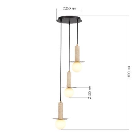 Светильник подвесной ST Luce Earthy (Еартхы) SL1194.303.03