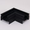 Магнитный шинопровод для натяжных потолков (гарпун) Reluce RL 06301 corner connector BK
