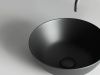 Раковина из сантехнического фарфора Ceramica Nova ELEMENT CN6004 40х40 накладная цвет черный без отверстий под смеситель