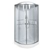 Душевая кабина AvaCan L608 80х80 четверть круга с крышей ориентация универсальная