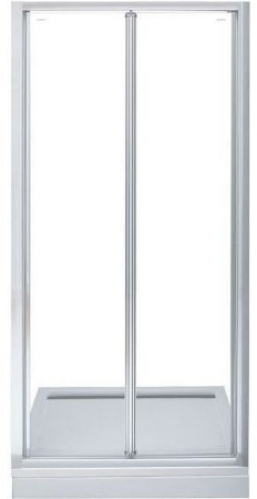 Душевая дверь Aquanet Alfa 00252214 90х200 стекло прозрачное профиль хром глянцевый