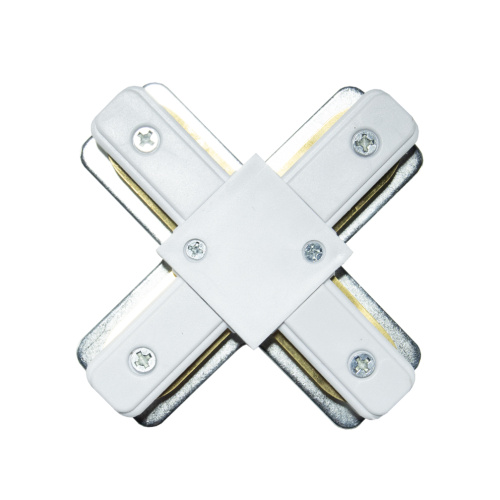 Коннектор X образный к однофазному шинопроводу белый SignImpress SI-CT1-X-W - фото 2