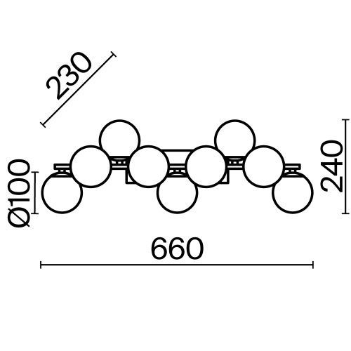 Бра Maytoni Dallas MOD547WL-09BS - фото 2