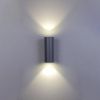 Уличный настенный светильник Arte Lamp Torcular (Торцулар) A2815AL-2BK
