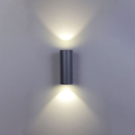 Уличный настенный светильник Arte Lamp Torcular (Торцулар) A2815AL-2BK