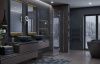 Душевой уголок Ambassador Diamond 12011104R 120х80 стекло прозрачное профиль хром без поддона