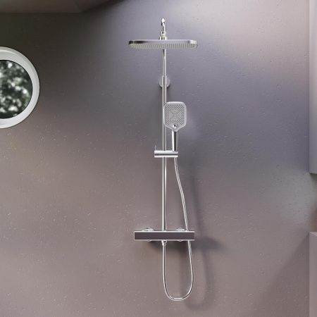 Душевая стойка Damixa Gala 953800000 настенная цвет хром