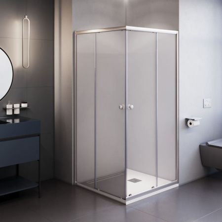 Душевой уголок RGW Dolphin 28912699-11 90х90 стекло прозрачное профиль хром без поддона