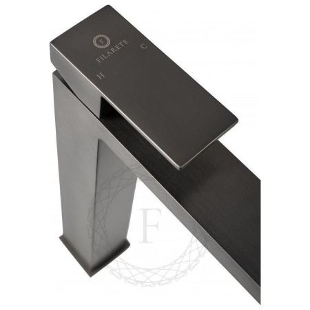 Смеситель для раковины Filarete Fing FL6040BG на столешницу графит