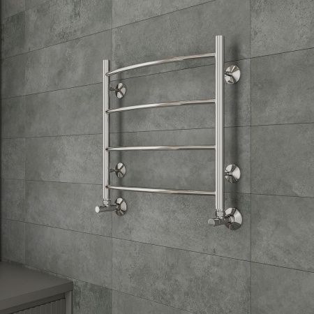 Полотенцесушитель водяной Terminus 4670078544117 55х50 хром