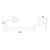 Полотенцедержатель Rose RG19T RG1906T