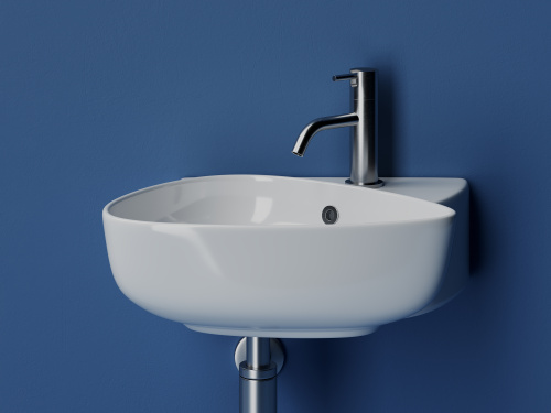 Раковина Ceramica Nova ELEMENT 50 см CN5049 подвесная цвет белый - фото 5