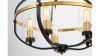 Люстра подвесная Lumina Deco Monterey (Монтереы) LDP 1141-5 BK+MD