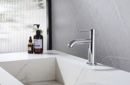 Смеситель ABBER Wasser Kreis AF8110 на раковину/столешницу хром