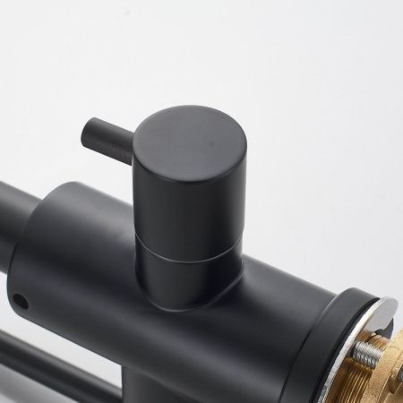 Смеситель для кухни Raffine F118H на мойку черный