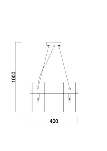 Светильник подвесной Freya Deserto Modern FR5141PL-08BS2 - фото 4