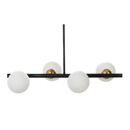 Люстра на штанге Lumina Deco Torica (Торица) LDP 7001-4 BK+MD