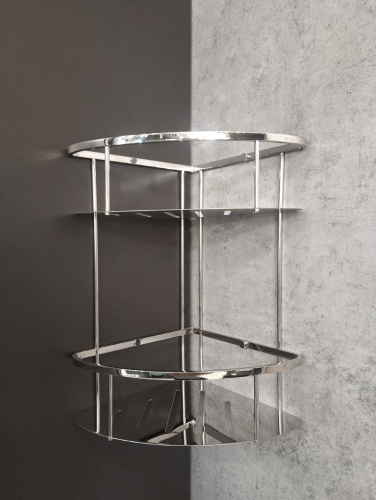 Полка в ванную комнату AltroBagno Beni aggiuntivi AltroBagnoB082303Cr - фото 3