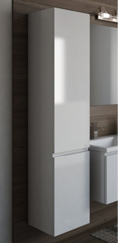 Шкаф-пенал Эстет Dallas Luxe ФР-00001948 40х34х175 подвесной цвет белый - фото 2