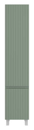 Шкаф-пенал Brevita Victory VIC-05035-080L 40х170 подвесной цвет зеленый