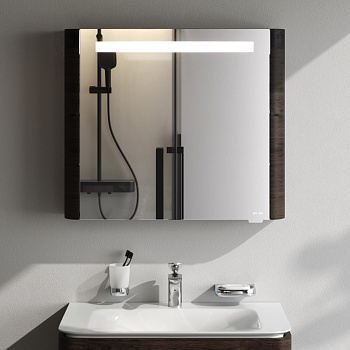 Зеркало-шкаф Am.Pm Sensation M30MCR0801TF 80х15х70 подвесной цвет табачный дуб Зеркало-шкаф Am.Pm Sensation M30MCR0801TF 80х15х70 подвесной цвет табачный дуб