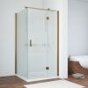 Душевой уголок Vegas-Glass AFP-Fis TUR+NOVO AFP-Fis TUR NOVO h1890 120 05 Moru R 120х120 стекло рифленое профиль бронза без поддона