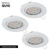 Светильник встраиваемый Eglo Einbauspot led (Еинбауспот лед) 75349