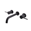 Смеситель для раковины Vincea Groove VBFW-4G1MB встраиваемый в стену черный