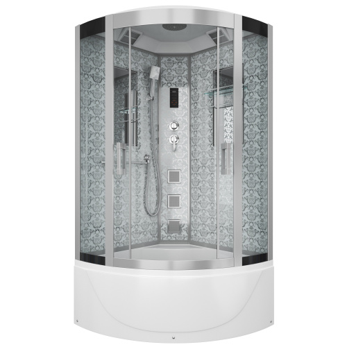 Душевая кабина Niagara Luxe 7710W 100х100 четверть круга
