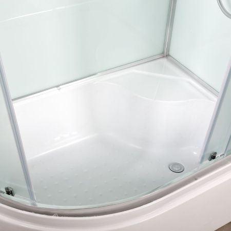 Душевая кабина AvaCan D512R 120х90 четверть круга без крыши ориентация универсальная